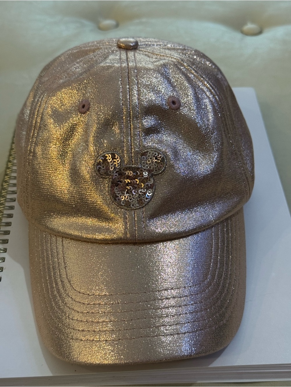 Disney Rose Gold Cap